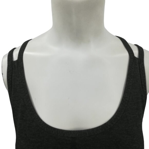 Patagonia Latticeback Gray Strappy A-line Dress Size S Stretch Shelf Bra - Picture 3 of 12